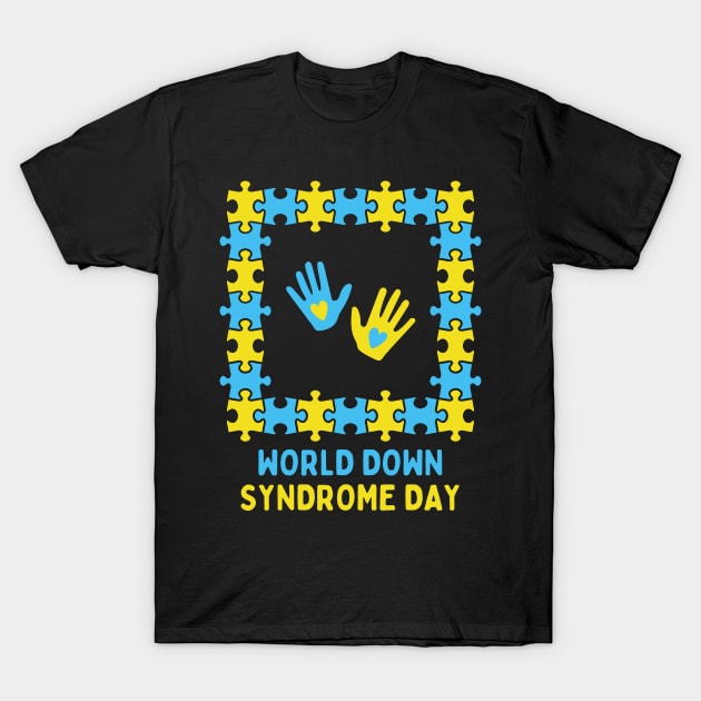 World Down Syndrome Awareness Day T-Shirt by starryskin